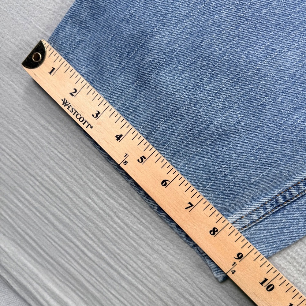 Y2K‎ Levis 505 Jeans Mens 42x30 (38x28) Light Wash Blue Denim Straight Relaxed - Picture 6 of 8